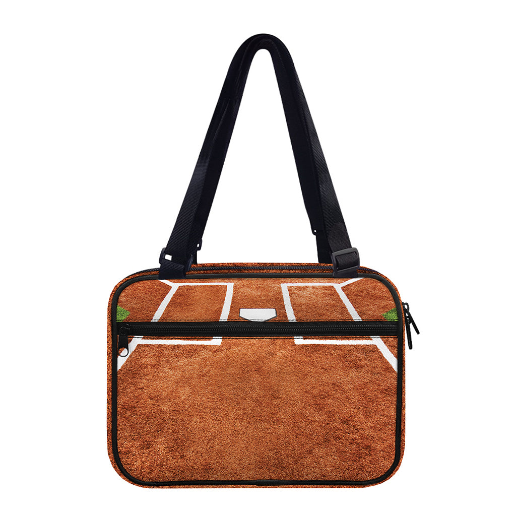 Softball Playing Field Print Double Strap Bible Bag
