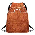 Softball Playing Field Print Drawstring Backpack