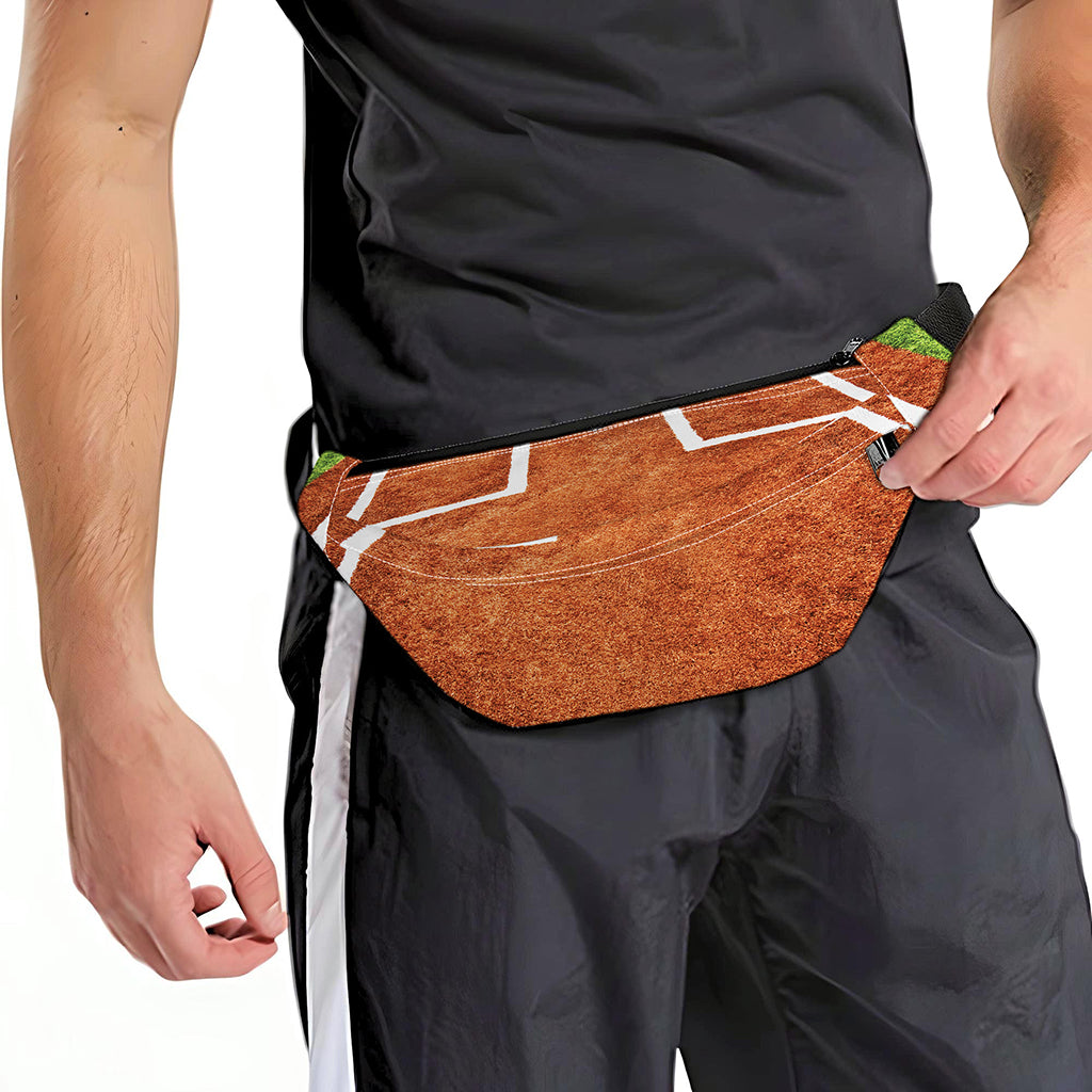 Softball Playing Field Print Fanny Pack
