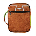 Softball Playing Field Print Front Pocket Bible Bag