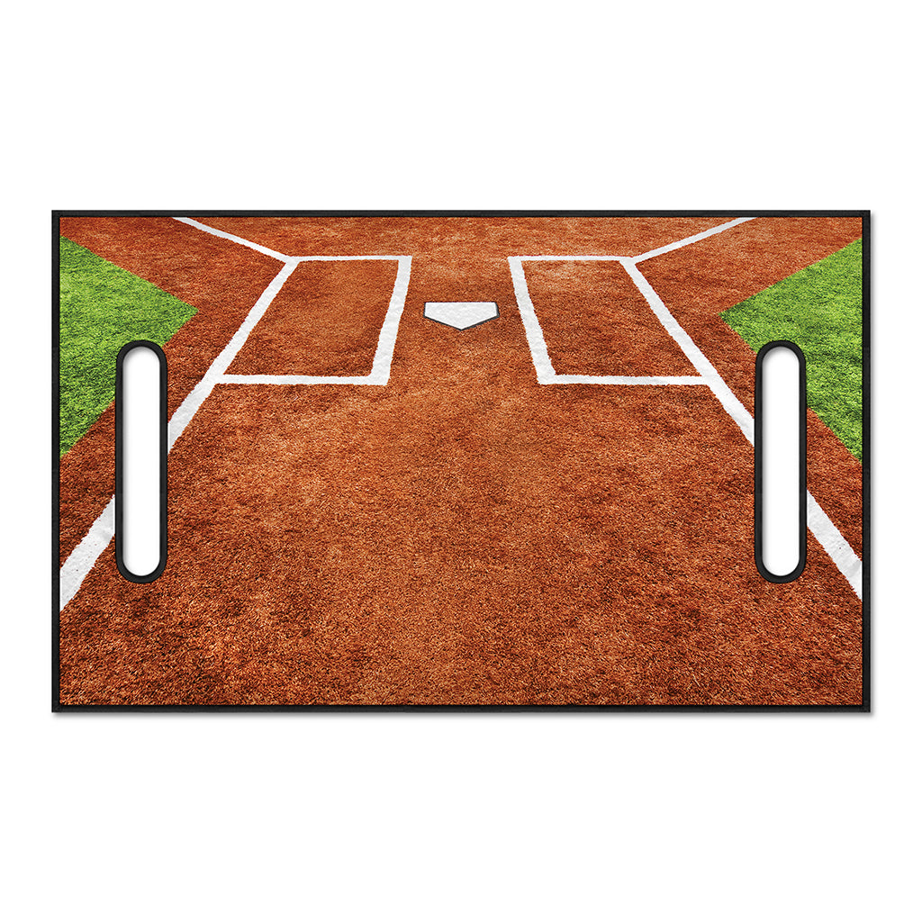 Softball Playing Field Print Golf Cart Seat Cover