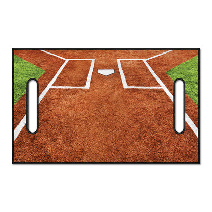 Softball Playing Field Print Golf Cart Seat Cover