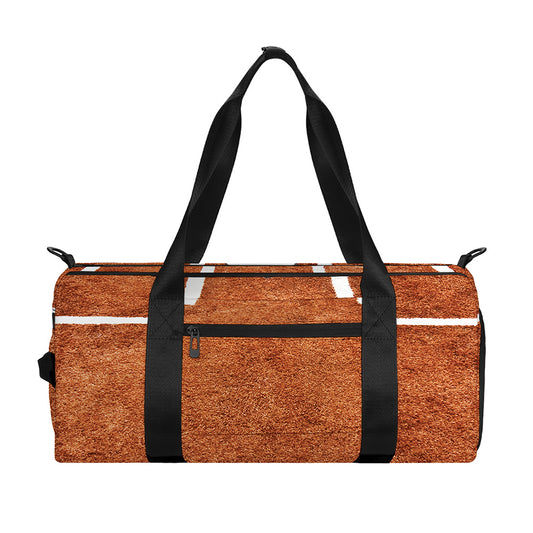Softball Playing Field Print Gym Bag