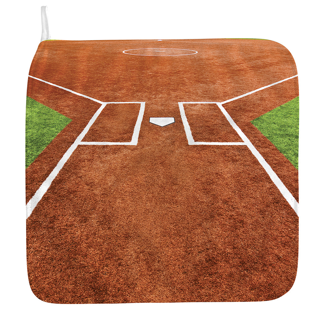 Softball Playing Field Print Hand Towel