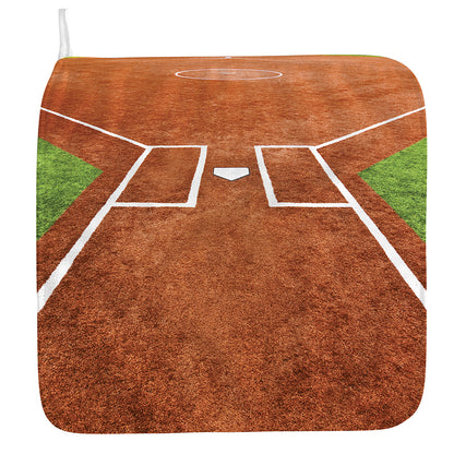 Softball Playing Field Print Hand Towel