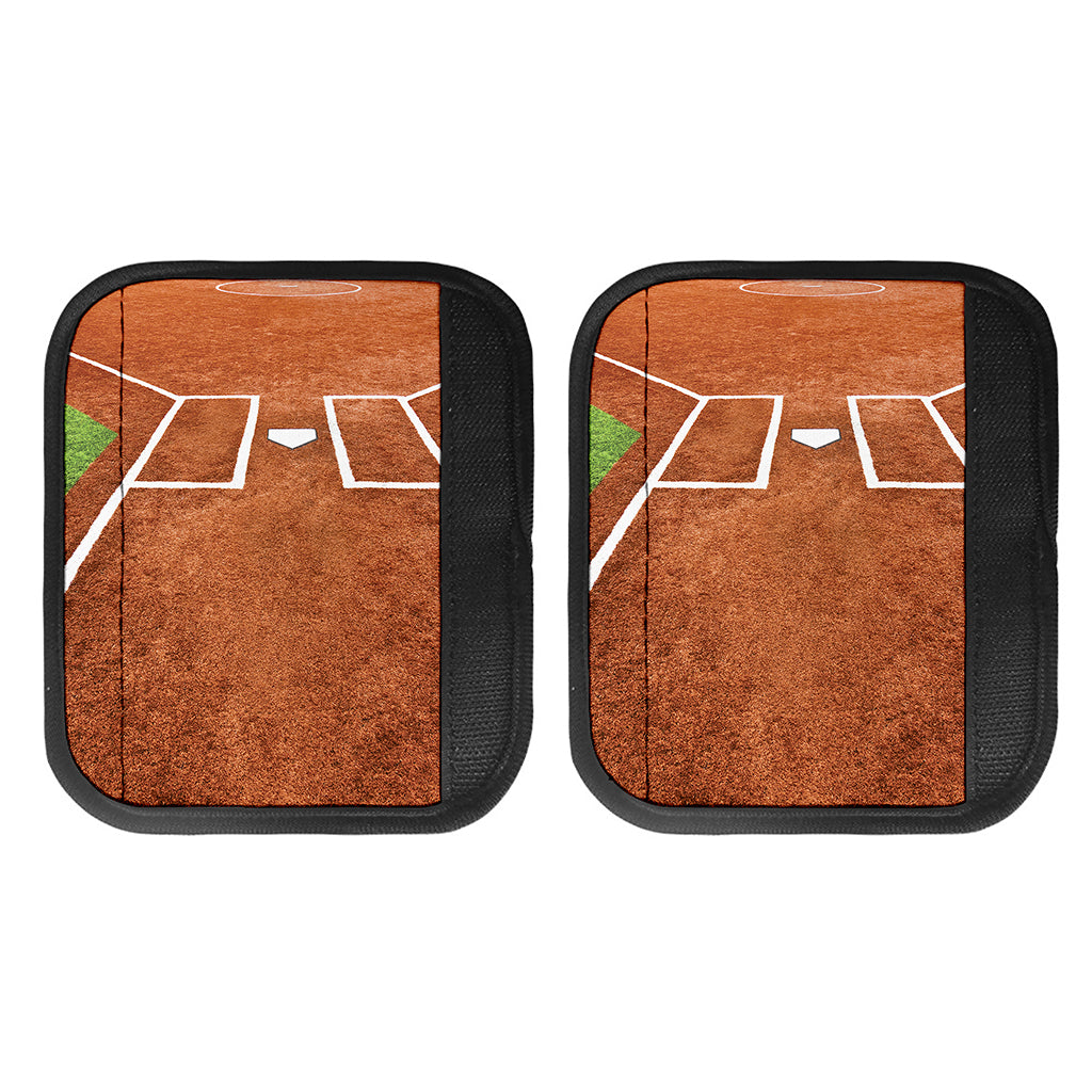 Softball Playing Field Print Handle Covers