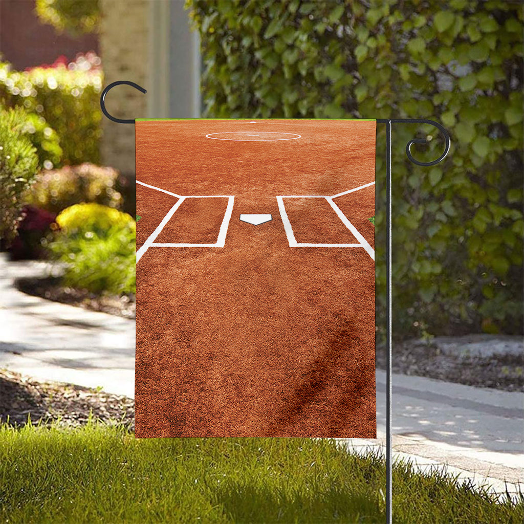 Softball Playing Field Print House Flag