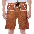 Softball Playing Field Print Men's Beach Shorts