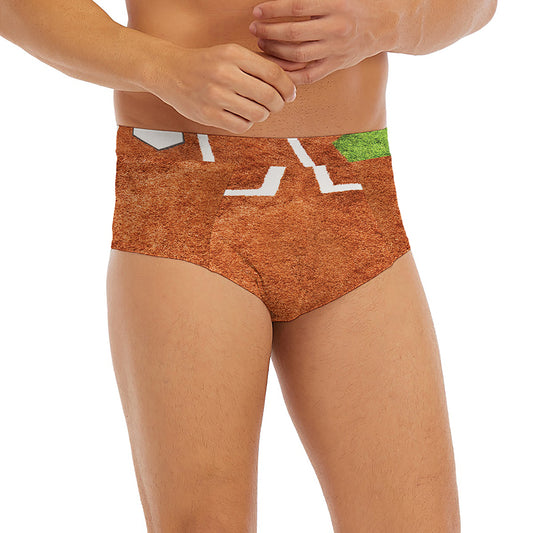 Softball Playing Field Print Men's Briefs