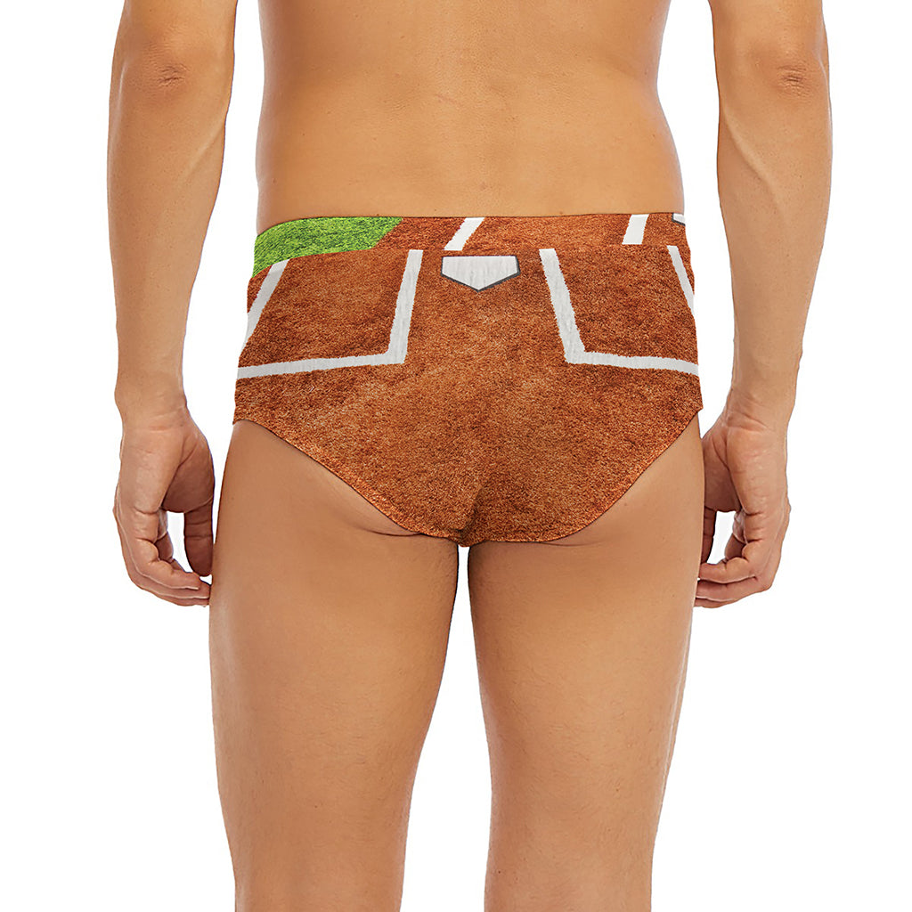 Softball Playing Field Print Men's Briefs