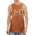 Softball Playing Field Print Men's Muscle Tank Top