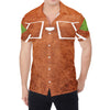 Softball Playing Field Print Men's Shirt