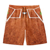 Softball Playing Field Print Men's Swim Trunks