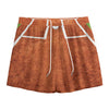 Softball Playing Field Print Mesh Shorts