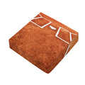 Softball Playing Field Print Outdoor Seat Cushion Cover