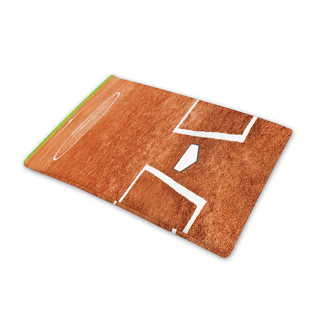 Softball Playing Field Print Pet Cooling Mat Cover