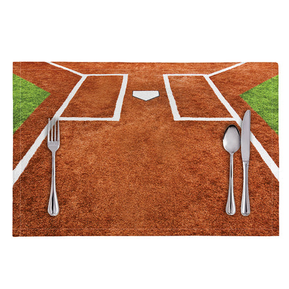 Softball Playing Field Print Placemat