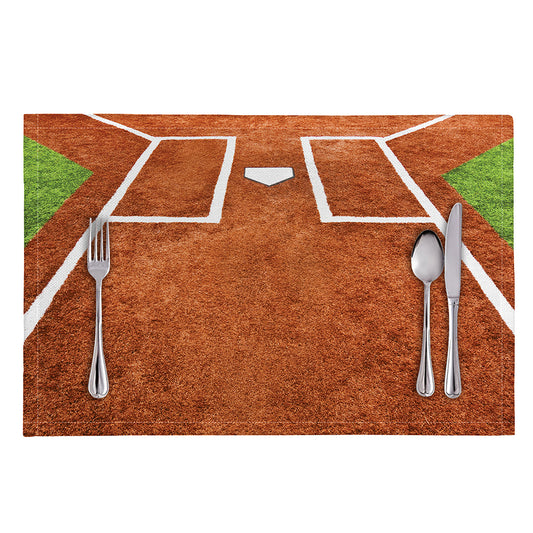 Softball Playing Field Print Placemat