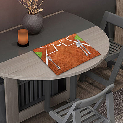 Softball Playing Field Print Placemat