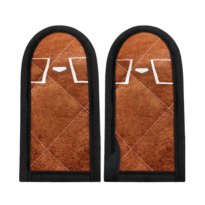 Softball Playing Field Print Skillet Handle Cover