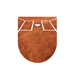 Softball Playing Field Print Toilet Lid Cover