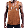 Softball Playing Field Print Men's Workout Tank Top