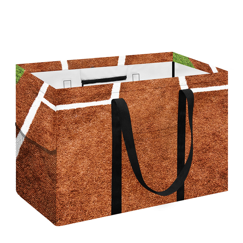 Softball Playing Field Print Utility Tote Bag