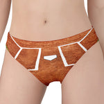 Softball Playing Field Print Women's Panties