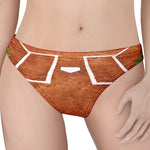 Softball Playing Field Print Women's Thong