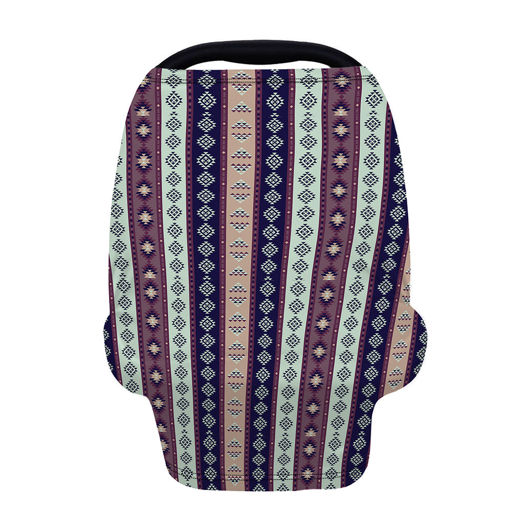 Southwestern Stripe Pattern Print Baby Seat Cover
