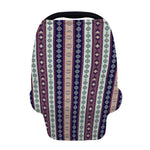 Southwestern Stripe Pattern Print Baby Seat Cover