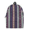 Southwestern Stripe Pattern Print School Backpack