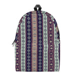 Southwestern Stripe Pattern Print Backpack