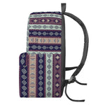 Southwestern Stripe Pattern Print Backpack