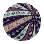 Southwestern Stripe Pattern Print Basketball