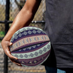 Southwestern Stripe Pattern Print Basketball