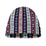 Southwestern Stripe Pattern Print Beanie