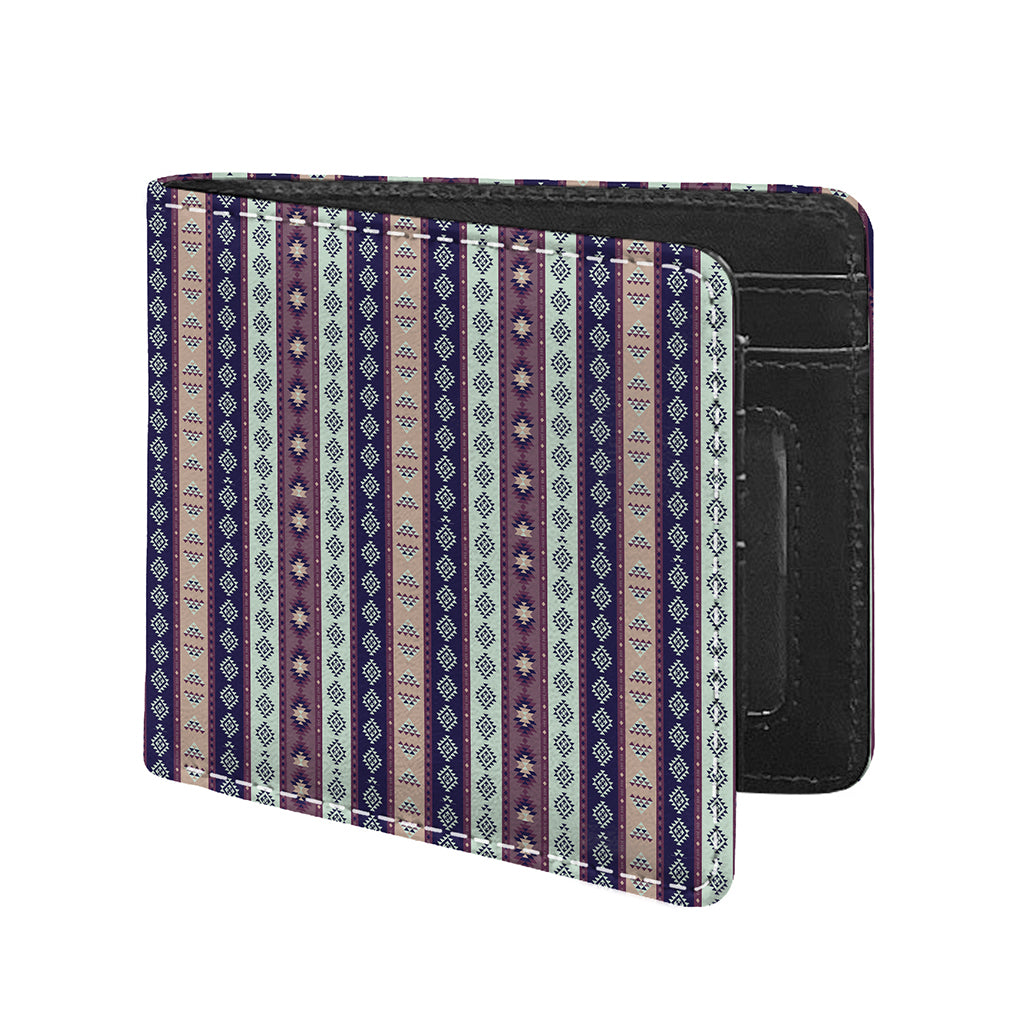 Southwestern Stripe Pattern Print Bifold Wallet