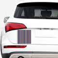 Southwestern Stripe Pattern Print Car Sticker