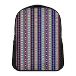 Southwestern Stripe Pattern Print Casual Backpack