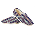 Southwestern Stripe Pattern Print Casual Shoes