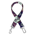 Southwestern Stripe Pattern Print Dog Seat Belt