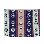 Southwestern Stripe Pattern Print Drum Lamp Shade