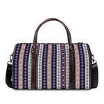 Southwestern Stripe Pattern Print Duffle Bag