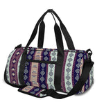 Southwestern Stripe Pattern Print Gym Bag