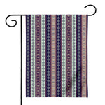 Southwestern Stripe Pattern Print House Flag