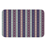 Southwestern Stripe Pattern Print Indoor Door Mat