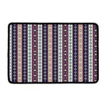 Southwestern Stripe Pattern Print Kitchen Mat