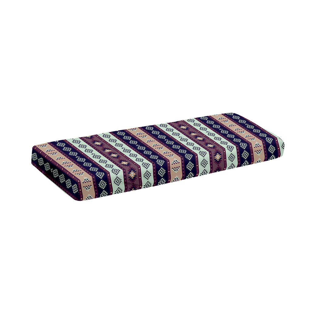 Southwestern Stripe Pattern Print Piano Keyboard Cover