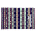 Southwestern Stripe Pattern Print Placemat